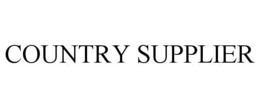 COUNTRY SUPPLIER trademark