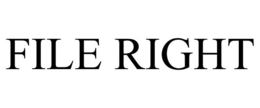 FILE RIGHT trademark