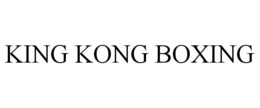 KING KONG BOXING trademark