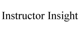 INSTRUCTOR INSIGHT trademark