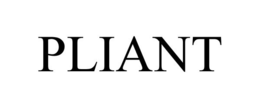 PLIANT trademark
