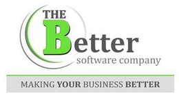 THE BETTER SOFTWARE COMPANY MAKING YOURBUSINESS BETTER trademark