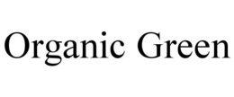 ORGANIC GREEN trademark