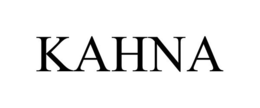 KAHNA trademark