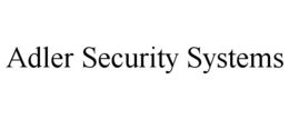 ADLER SECURITY SYSTEMS trademark