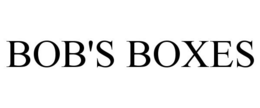 BOB'S BOXES trademark