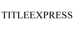 TITLEEXPRESS trademark