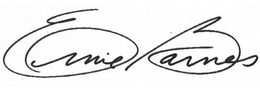 ERNIE BARNES trademark