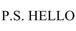 P.S. HELLO trademark
