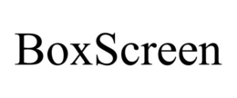 BOXSCREEN trademark