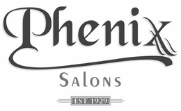 PHENIX SALONS EST. 1929 trademark