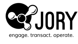 JORY ENGAGE. TRANSACT. OPERATE. trademark