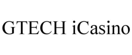 GTECH ICASINO trademark