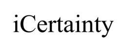 ICERTAINTY trademark
