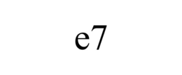 E7 trademark
