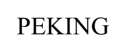 PEKING trademark