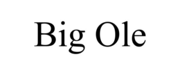 BIG OLE trademark
