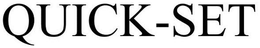QUICK-SET trademark