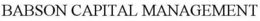 BABSON CAPITAL MANAGEMENT trademark