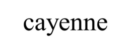 CAYENNE trademark