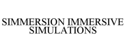 SIMMERSION IMMERSIVE SIMULATIONS trademark