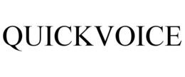 QUICKVOICE trademark