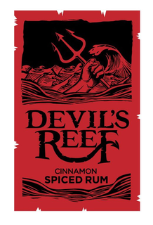 DEVIL'S REEF CINNAMON SPICED RUM trademark