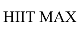 HIIT MAX trademark