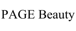 PAGE BEAUTY trademark