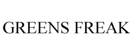 GREENS FREAK trademark