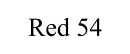 RED 54 trademark