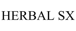 HERBAL SX trademark