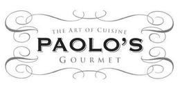 PAOLO'S THE ART OF CUISINE GOURMET trademark