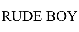 RUDE BOY trademark