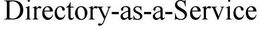 DIRECTORY-AS-A-SERVICE trademark