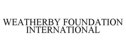 WEATHERBY FOUNDATION INTERNATIONAL trademark