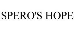 SPERO'S HOPE trademark