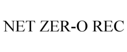 NET ZER-O REC trademark