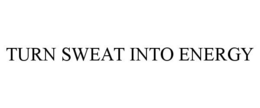 TURN SWEAT INTO ENERGY trademark