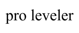 PRO LEVELER trademark