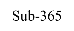 SUB-365 trademark