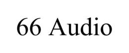 66 AUDIO trademark