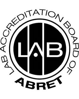 LAB ACCREDITATION BOARD OF ABRET LAB trademark