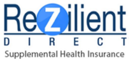 REZILIENT DIRECT SUPPLEMENTAL HEALTH INSURANCE trademark