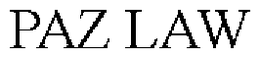 PAZ LAW trademark