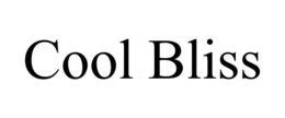 COOL BLISS trademark