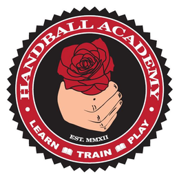 HANDBALL ACADEMY LEARN TRAIN PLAY EST.MMXII trademark