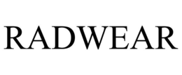 RADWEAR trademark
