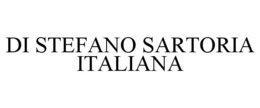 DI STEFANO SARTORIA ITALIANA trademark