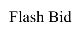 FLASH BID trademark